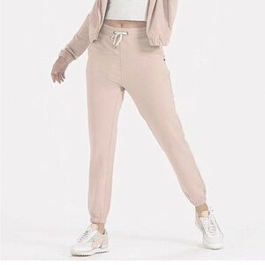 Vuori Laguna Lounge 2.0 French Terry Sweatpants in Driftwood Size S